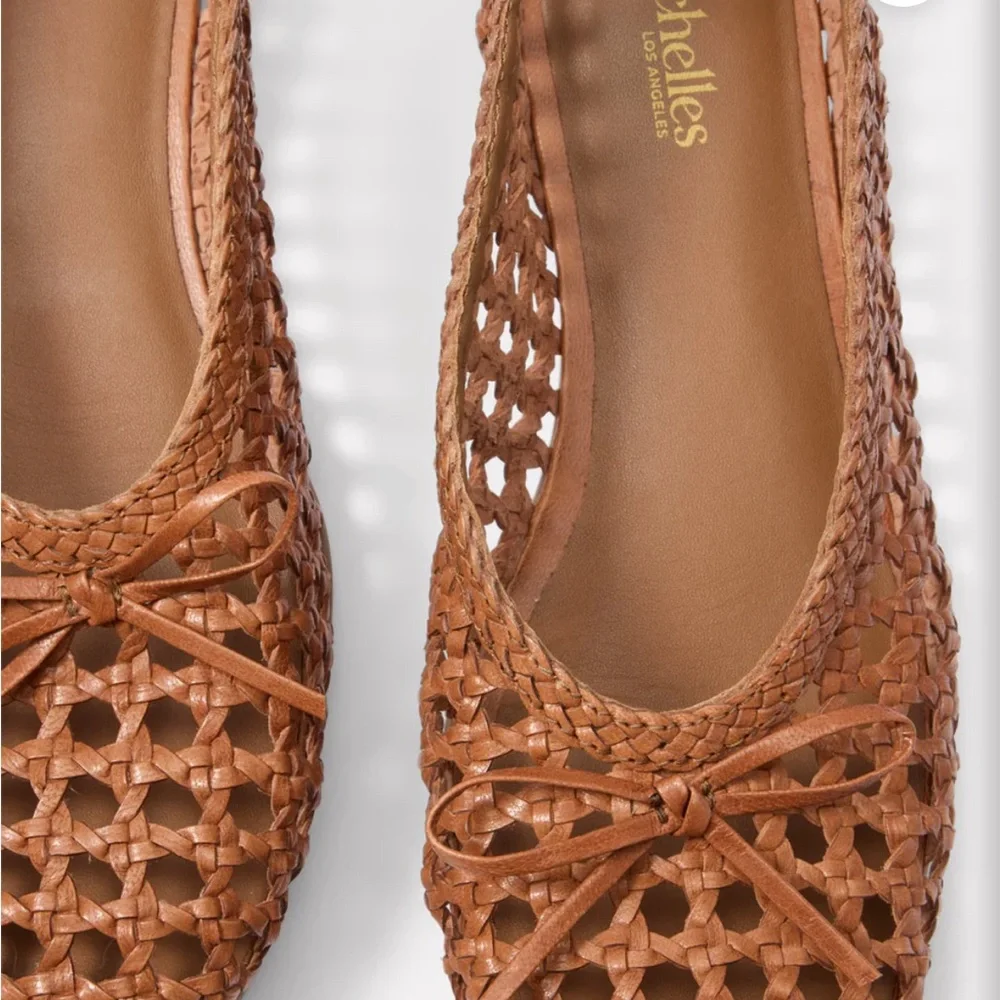 NWT Seychelles Women's Leather Brown Woven Loafers - Picture 2 of 11